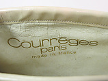 Boots, André Courrèges (French, Pau 1923–2016 Neuilly-sur-Seine), leather, plastic (polyurethane), French